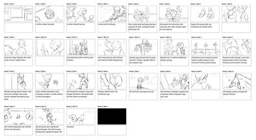 (2025) Early storyboard of &quot;Puncak&quot;.