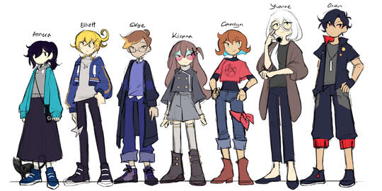 (2024) Concept - Characters lineup