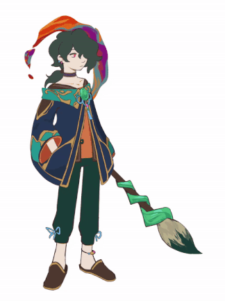 (2024) Idle animation of Hwei from League of Legends